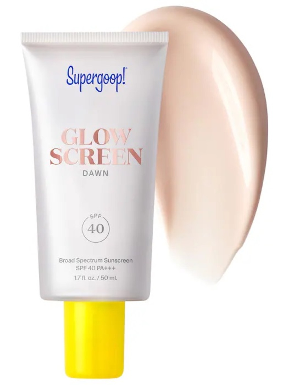 Supergoop! Glow Screen Dawn SPF 40 - Pink Pearl Glow - New/Sealed